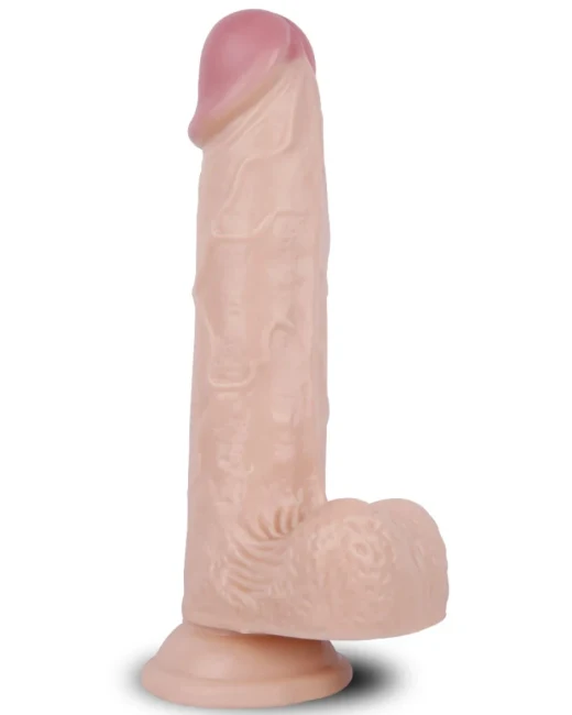 20 cm Gerçekçi Penis Formlu Dildo - Tasarım 01