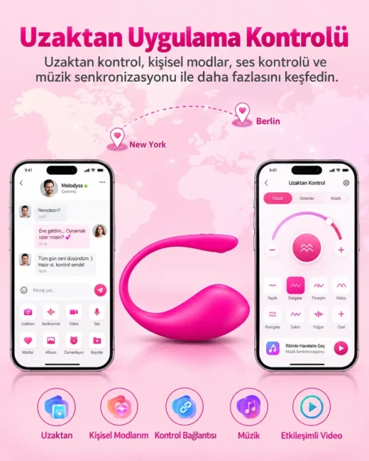 Telefon Kontrollü Yumurta Vibratör - 10 Mod, Kontrol Sizde - Ürün görseli 5