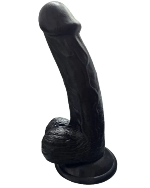 Gerçekçi Testisli Dildo 19 cm