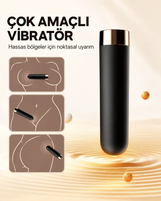 USB Şarjlı 10 Modlu %100 Suya Dayanıklı Vibratör - Ürün görseli 5