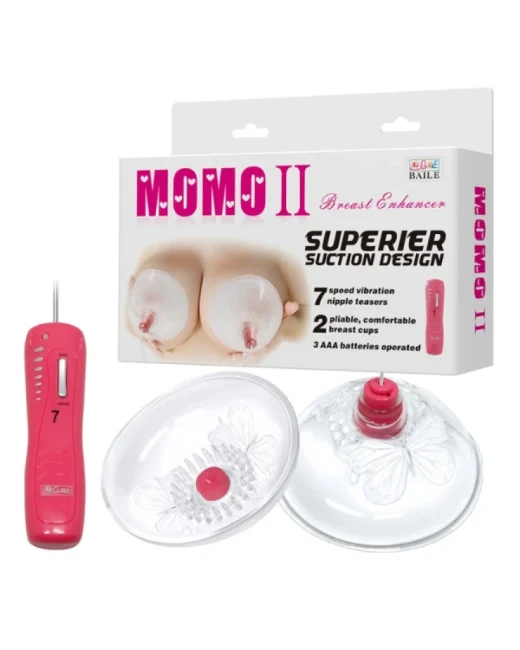 2 Breast Enhancez Superier Sustion Design Göğüs Titreşimi - Silikon