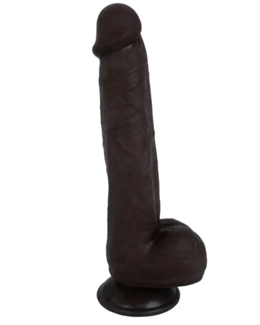 Ultra Gerçekçi 24 cm Kıkırdaklı Dildo - Damarlı - Tasarım 02