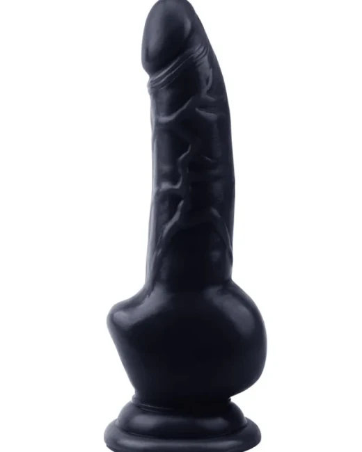 Gerçekçi Dildo - 18 cm - Damarlı, Vantuzlu alternatif görünüm
